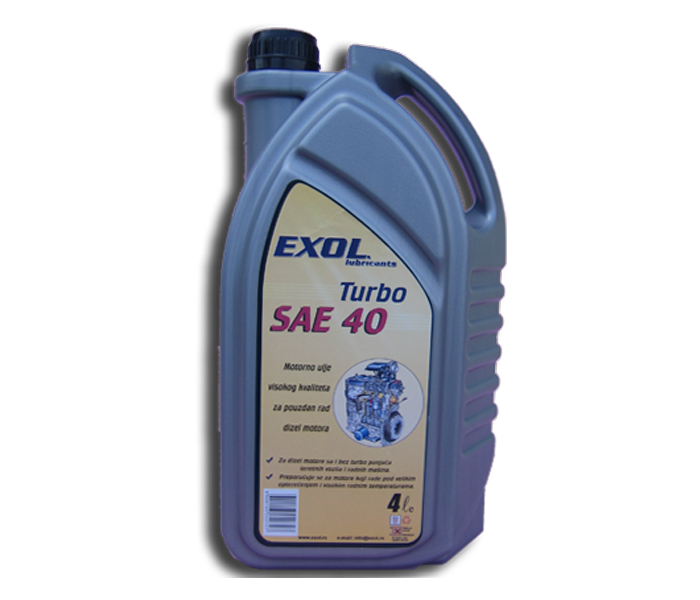 Exol Turbo SAE 40 4/1