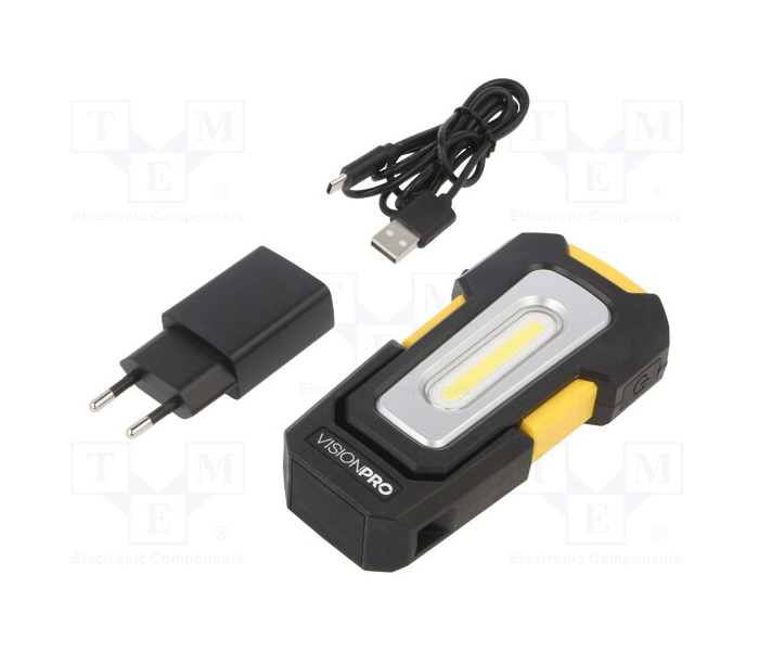 Lampa punjiva LED COB 3W+1W 