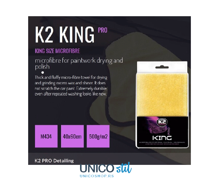 Krpa za poliranje mikrofiber king Pro 