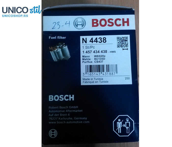 Filter goriva 1457434438 Bosch 
